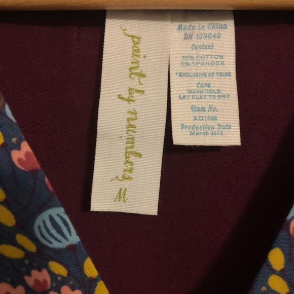 Matilda Jane Paint by Numbers Tunic - Size Medium - Picture 3 of 4